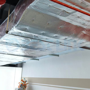 Matériau d'isolation thermique en papier FSK écologique résistant au feu pour les bâtiments en structure acier - Product Image 1