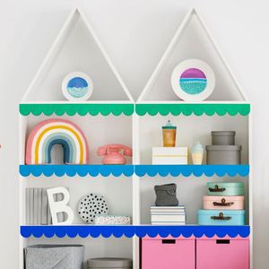 Corniche décorative DIY en buis à bords ondulés, style moderne et minimaliste, pour usage intérieur et multi-scènes – Offre spéciale fournisseur - Product Image 2