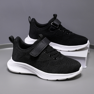 Zapatos para Niños, Nuevos Zapatos Deportivos Transpirables de Malla Tejida para Niñas Grandes - Product Image 3