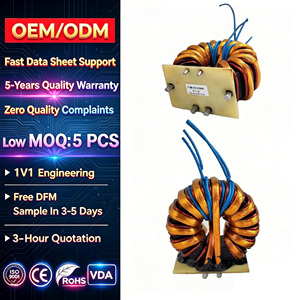 Prix usine générant un filtre d'arrêt nanocristal 22uh 56uh 3a 400uh 450uh Sagami 1h bobine <span class=keywords><strong>nue</strong></span> 210uH inductance toroïdale de puissance - Product Image 1