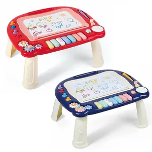 Muziek Licht Piano Hand Drum Education Speelgoed Grote Tekening Bord Tafel Tekening Voor Kinderen