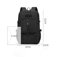 Sac à dos tactique léger de grande taille pour ordinateur portable, idéal pour les voyages, la randonnée en montagne, les sports de plein air et la pêche, avec système Molle
