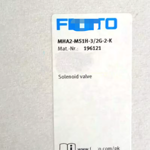 NEUES MHA2-MS1H-<span class=keywords><strong>3</strong></span>/2Gwbr-2-K 196121 Magnetventil - Product Image 1