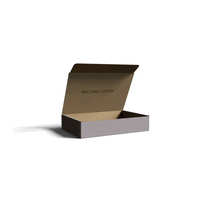 En gros, Pochettes d'expédition en papier de luxe, personnalisables avec logo, écologiques, portables, en carton ondulé, avec pelliculage mat et doublure en mousse, pour cadeaux