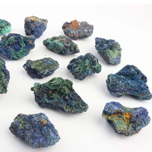 Natural al por mayor <span class=keywords><strong>azul</strong></span> <span class=keywords><strong>azurita</strong></span> cristal de cuarzo Mineral espécimen cruda <span class=keywords><strong>azurita</strong></span> - Product Image 1