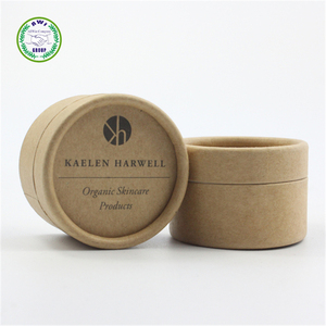 Vente en gros de boîtes cylindriques en papier kraft biodégradable pour cosmétiques, tubes en carton, pots, tubes personnalisés pour affiches, contenants d'emballage pour le thé - Product Image 1
