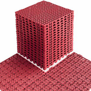Factory Popular 3D Garage <b>Floor</b> <b>Tiles</b>,Plastic <b>Floor</b> Solution with 3D Model <b>Interlocking</b> Pvc Garage <b>Floor</b> Plastic Mat - Product Image 4