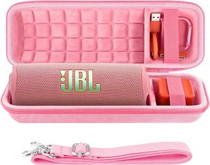 Étui de transport rigide de remplacement pour <span class=keywords><strong>enceinte</strong></span> <span class=keywords><strong>Bluetooth</strong></span> portable étanche <span class=keywords><strong>JBL</strong></span> Flip 7 6 5 (étui <span class=keywords><strong>rose</strong></span>) - Product Image 1
