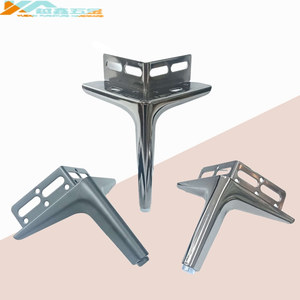 Thickened Metal <b>Bed</b> <b>Legs</b> With Corner Brackets Heavy Duty <b>Support</b> For Furniture - Product Image 4