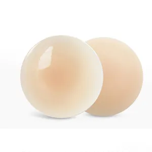 Custom Invisible Matte Silicone Nipple Cover Non Glue Reusable Solid Nipple Pasties