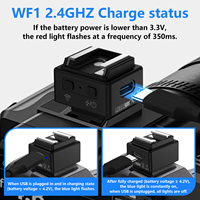 Accessoires pour caméra extérieure sans fil 2,4 G Déclencheur de flash et déclencheur de flash électronique