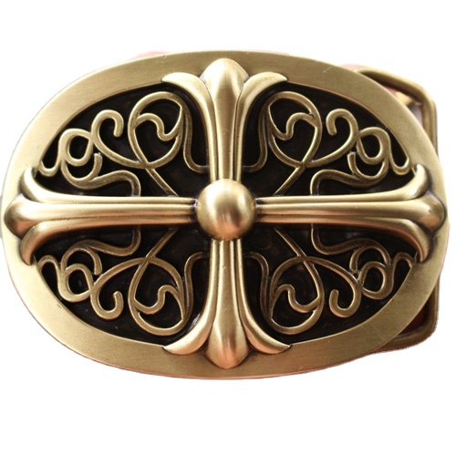 Латунная пряжка для ремня винтажная медная Пряжка для мужского ремня