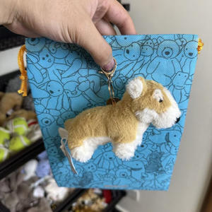 ตุ๊กตาหมีบาร์เซโลนา ผ้าพลัฌนุ่มพิเศษ ใยฝ้าย PP ตุ๊กตาห้อยคอ รูปทรงมะเขือม่วง ซีรีส์ครัวซองต์ ขายส่ง ของขวัญ - Product Image 6