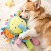 Jouet à mâcher Hipidog pour animaux de compagnie, peluche durable résistante aux morsures, jouet moléaire, jouet apaisant pour soulager l'anxiété chez les chiens