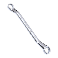 Clé à molette double en acier au carbone métrique, finition chromée, qualité industrielle, poignée ergonomique, personnalisable OEM