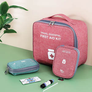 DICHOS Dernier sac <span class=keywords><strong>de</strong></span> rangement Trousse médicale portable Transfrontalier Premiers secours pour <span class=keywords><strong>la</strong></span> maison et les voyages pour le stockage des vaccins et des médicaments - Product Image 4