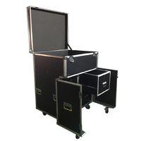 Valise de transport en aluminium ignifuge, étanche, légère, grande capacité, personnalisée par ICTC Chine, avec tiroir, écologique