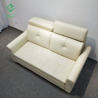 Einfache Doppels chlafsofa Section als & Loves eats Stoff Schlafs ofa