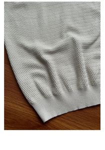 Polo de Manga Corta con Textura Jacquard Estilo BC, Camiseta Informal para Oficina, Unisex, Lote Pequeño Personalizado, Nueva Colección de Verano - Product Image 5