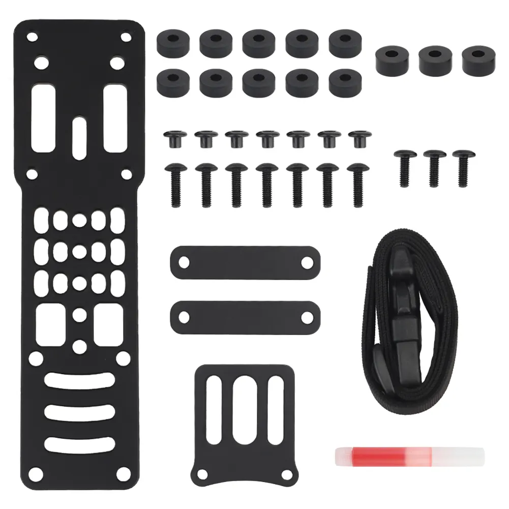 Metal modüler kılıf adaptörü uyumlu QLS platformu CS avcılık EDC ekipmanları için taktik kılıf bırak bacak bandı