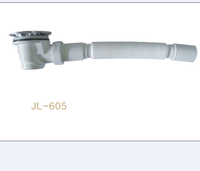 Siphon de sol pour douche de salle de bain, filtre de vidage PVC pour bac de douche, installation fixe, écologique, pour profondeur de vidage faible