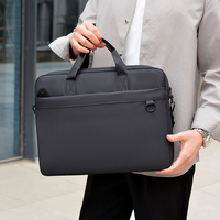 Sac à dos pour ordinateur portable 15 pouces pour homme - Imperméable, grande capacité, fermeture éclair, bandoulière pour le travail, les voyages et l'école