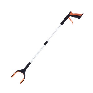 Pince à ordures télescopique à prise longue portée, outil de récupération, pas besoin de s'agenouiller, pliable, indispensable pour l'extérieur - Product Image 1