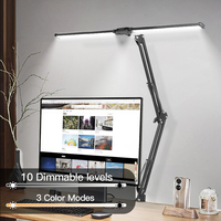 Pour l'étude pliable Dimmable Protection des yeux Usb ajuster 3000K-6000K lumière lampe de Table de chevet lampes de Table/lampe de bureau Led/lampe de bureau