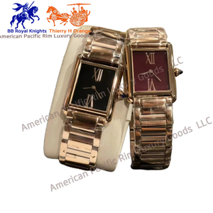 Reloj de Lujo Cuadrado para Mujer con Movimiento de Cuarzo, Elegante, Resistente al Agua, para Negocios y Uso Diario, con Diamantes en la Esfera y Caja - Product Image 4