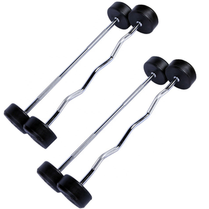 Wholesale Factory Supplied Solid Curl/Straight Barbell Set Powerlifting <strong>Bar</strong> Free <strong>Weights</strong> <strong>for</strong> Weightlifting/<strong>Curling</strong> - Product Image 3