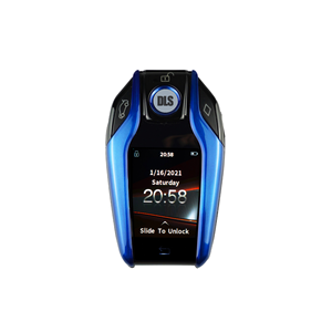 Clé de voiture intelligente multifonctionnelle <span class=keywords><strong>DLS</strong></span> avec télécommande, écran tactile LCD, entrée sans clé, unidirectionnelle, 12V DC - Product Image 1