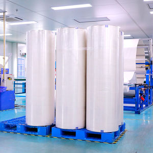 Rouleau de <span class=keywords><strong>tissu</strong></span> non tissé Spunlace en viscose, polyester, coton, bambou, fibre de lyocell, personnalisable en poids et en matière - Product Image 4