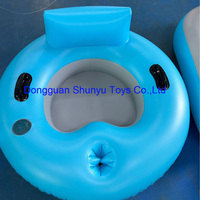 Chaise gonflable portative durable adaptée aux besoins du client de flotteur de tube de rivière de PVC avec le propulseur électrique