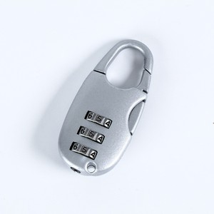 <b>Mini</b> Combination Lock 3 Digit Zinc Alloy Resettable For <b>Backpack</b> Suitcase Luggage Locker Cabinet Toolbox Travel Lock - Product Image 2