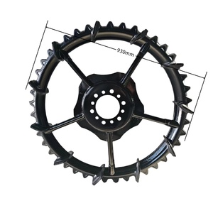 Roda Traseira de Borracha Sólida para Transplantadora de Arroz Yanmar 1C731C-24011 24021 - Product Image 4