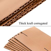 Boîte d'expédition en carton ondulé personnalisée par le fabricant, boîte pliante pour envoi postal, boîte en papier pour vêtements