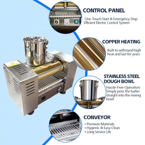 Máquina para Hacer Crepas con Revestimiento Antiadherente, Placa de 12 Pulgadas para Comida Callejera, <span class=keywords><strong>Galette</strong></span>, Ahorro de Energía, Uso Duradero, al Mejor Precio - Product Image 6