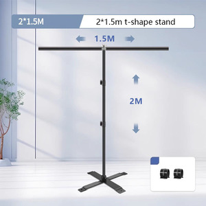 Support de toile de fond pour photographie alimentaire 200*150cm, support de support pour accessoires de photomaton, cadre de support pour fond de studio photo - Product Image 2