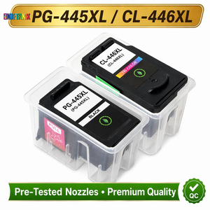 <span class=keywords><strong>Cartouche</strong></span> d'<span class=keywords><strong>encre</strong></span> à jet d'<span class=keywords><strong>encre</strong></span> remanufacturée de qualité supérieure INK-TANK PG 445 PG-445 PG445 CL-446 CL 446 XL CL446 pour <span class=keywords><strong>imprimante</strong></span> <span class=keywords><strong>Canon</strong></span> Pixma MG5540 - Product Image 1