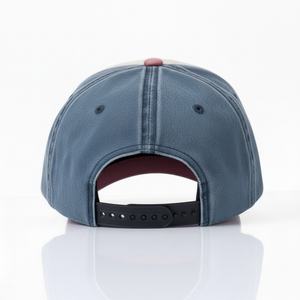 หมวกแก๊ปเบสบอล 5 แฉก ผ้าฝ้ายซักแบบ OEM สั่งทำพิเศษ ทรงไม่แข็ง ปักลาย หมวกทรง Dad Hat ขายส่งสำหรับผู้ชาย - Product Image 4