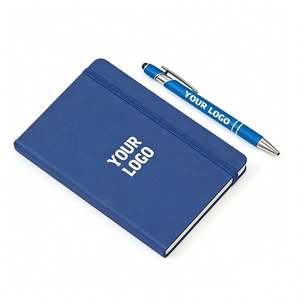 Carnet A5 personnalisé de haute qualité, style européen et américain, journal de bureau, agenda, couverture en cuir PU, reliure cousue, format A6 - Product Image 1