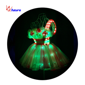 Vestido luminoso de cantante, vestido de dama de honor <span class=keywords><strong>en</strong></span> línea, luz LED luminosa, vestido de fiesta de boda brillante - Product Image 1