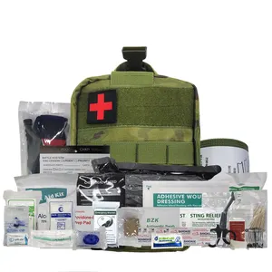Emergency Medical Trauma Outdoor Camping Hiking Portable Waterproof Oxford Cloth 30 Kinds of First Aid Bags