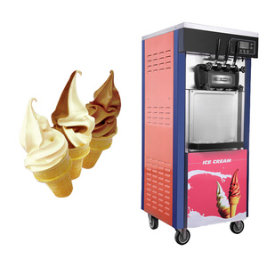 Machine à gelato savoureuse 26L-30L/H, machine à crème glacée molle commerciale - Product Image 5
