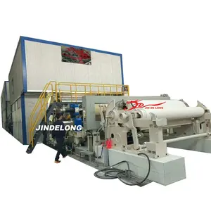 Paper Making Machine Complete K press section ISO, CE, Special Certificate Copy Notebook A4 Paper Processing Machine