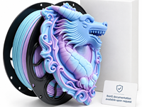 Filamen Matte PLA Spring 1.75mm 1kg Yiqiu3D Filamen Printer 3D dengan Hasil Akhir Matte Rendah Penyusutan untuk Cetakan Dekorasi pada Bambu Lab Creality