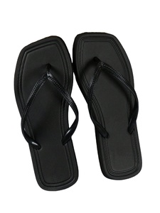 <span class=keywords><strong>Tongs</strong></span> légères et respirantes pour femmes, à bout ouvert, tendance mode printemps été automne, décontractées, confortables pour la plage, couleur unie - Product Image 1