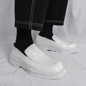 Chaussures Oxford pour hommes britanniques en cuir véritable imperméable, à bout fermé, faites à la main, pour mariage, formelles, décontractées, antidérapantes, avec boucles et sangles - Product Image 5