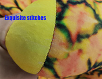 Oreiller cylindrique portable anti-bactérien avec motif de fruits personnalisé, rempli de micro-perles à 100%, soutien du cou, coussin de sommeil tubulaire