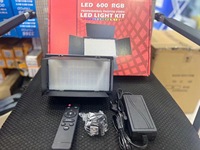 MAMEN U600+ Pannello LED per Foto e Video, Lampada 40W 3200K-5600K, Luminosità Regolabile, Controllo via Cavo, per TikTok e YouTube Live